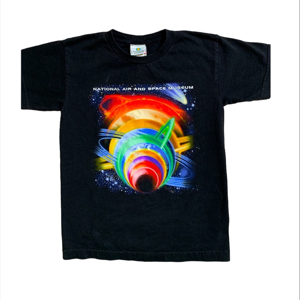 Vintage Smithsonian institution national air and space Museum kids T-shirt